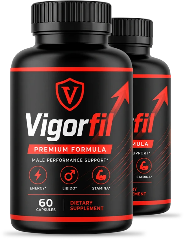 VigorFil male vitality capsule bottles